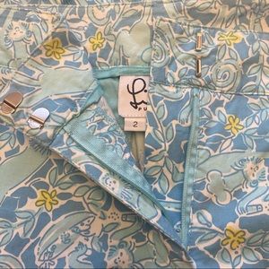 Lily Pulitzer Pants Novelty Print Spring Summer